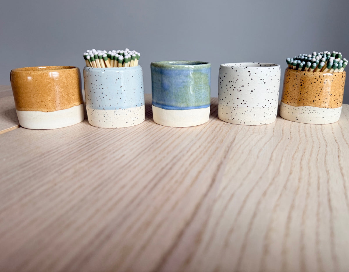 Matchstick Holder AC by Coastal Maine Drifts