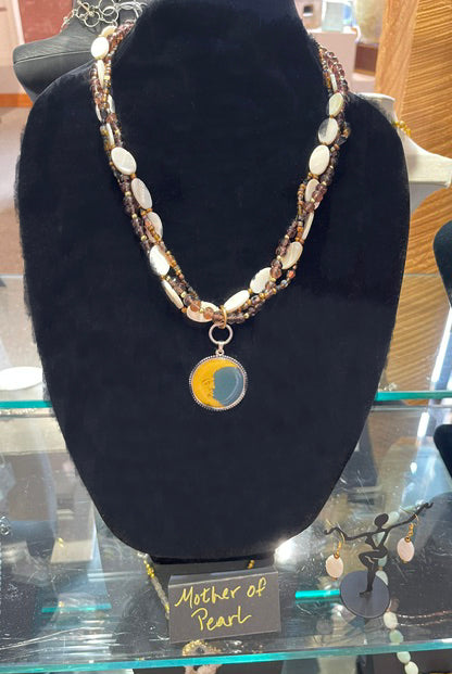 Mother of Pearl Necklace by Bill Stonebreaker