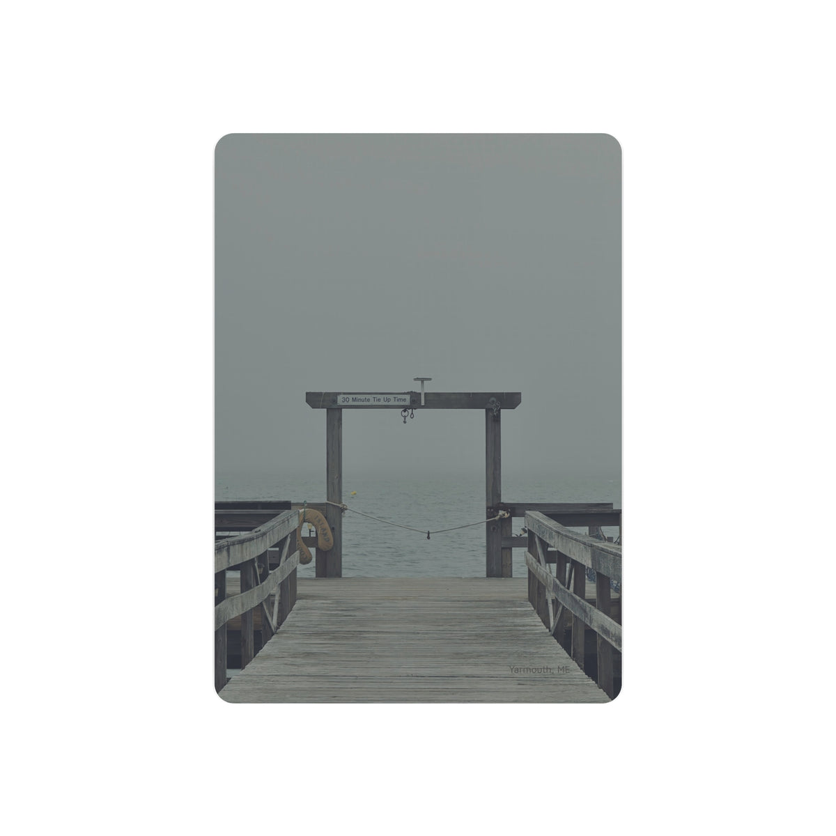 20 Minute Tie-up - Metal Print by Printify