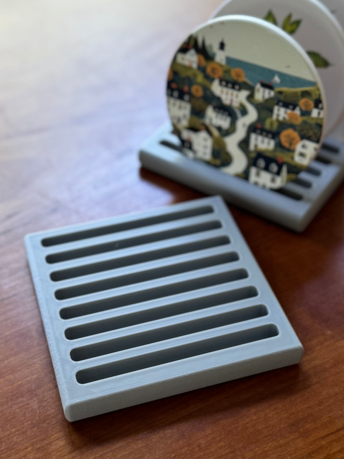 Flat Coaster Holder by This Rad Life