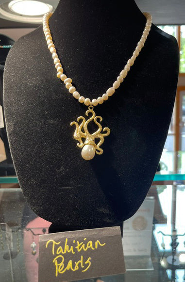 Tahitian Beaded Necklace by Bill Stonebreaker