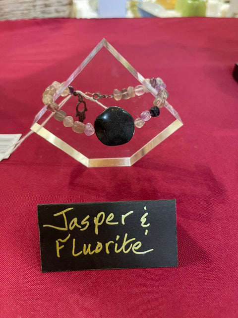 Jasper & Fluorite Bracelet by Bill Stonebreaker