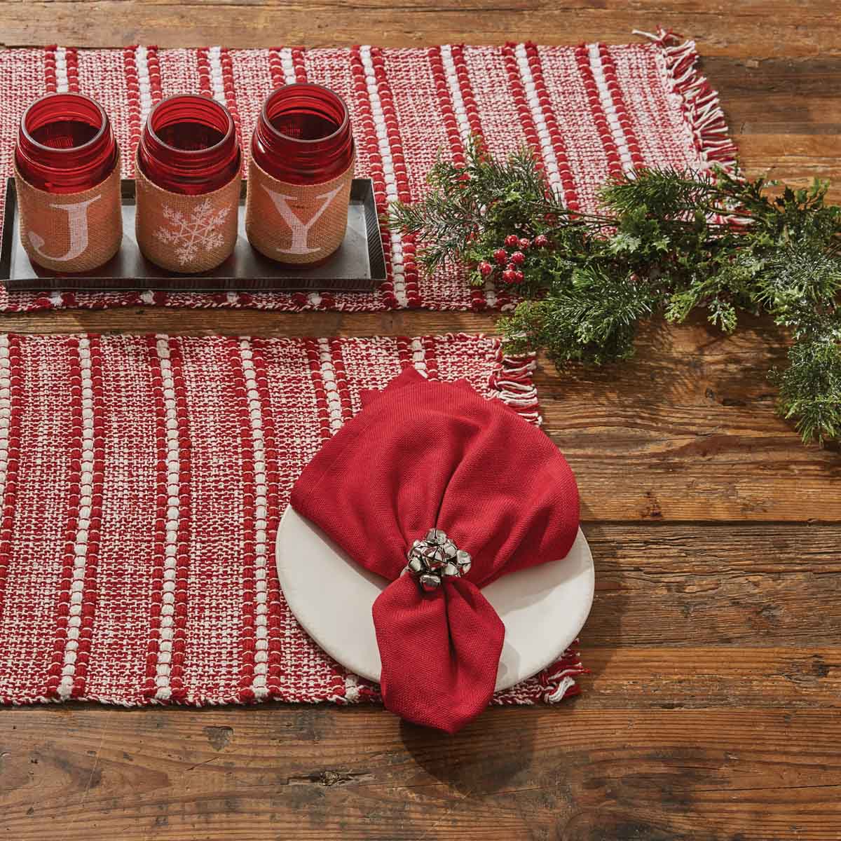 Peppermint Stripe Table Runner by Park Designs