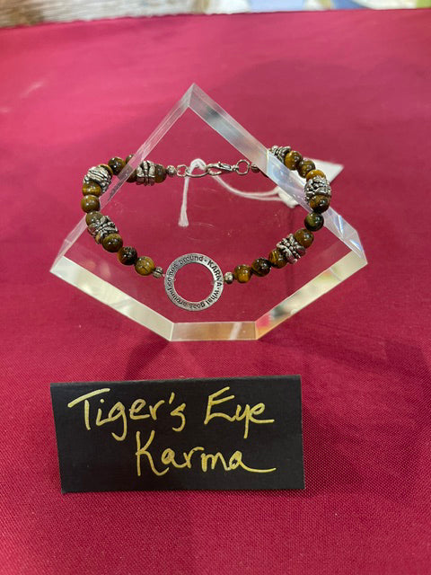 Tiger’s Eye Karma Bracelet by Bill Stonebreaker