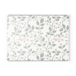 Cherry Blossom Glass Cutting Board by Printify