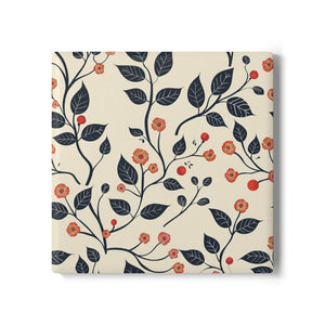 Cherry Blossom Ceramic Coaster by Printify