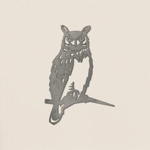 Great Horned Owl Garden Art by Metalbird