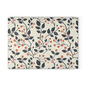 Cherry Blossom Glass Cutting Board by Printify