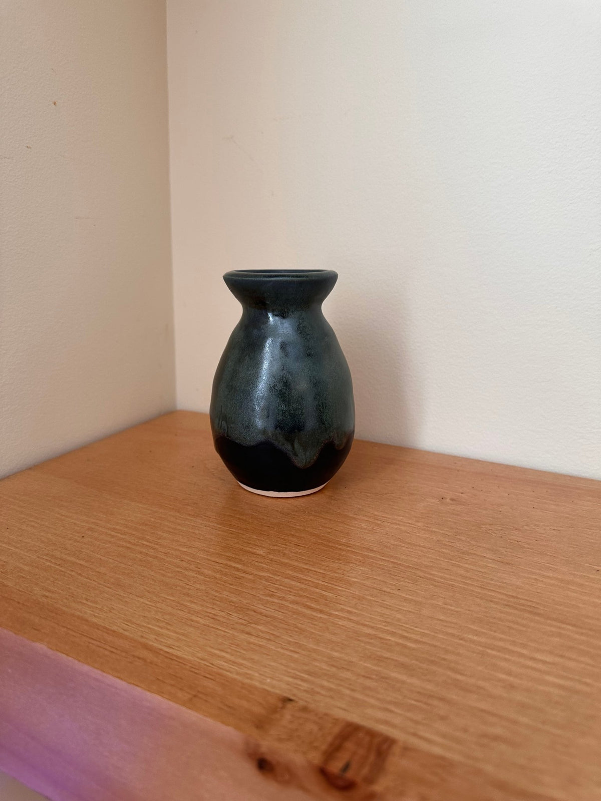 Black and Green Vase