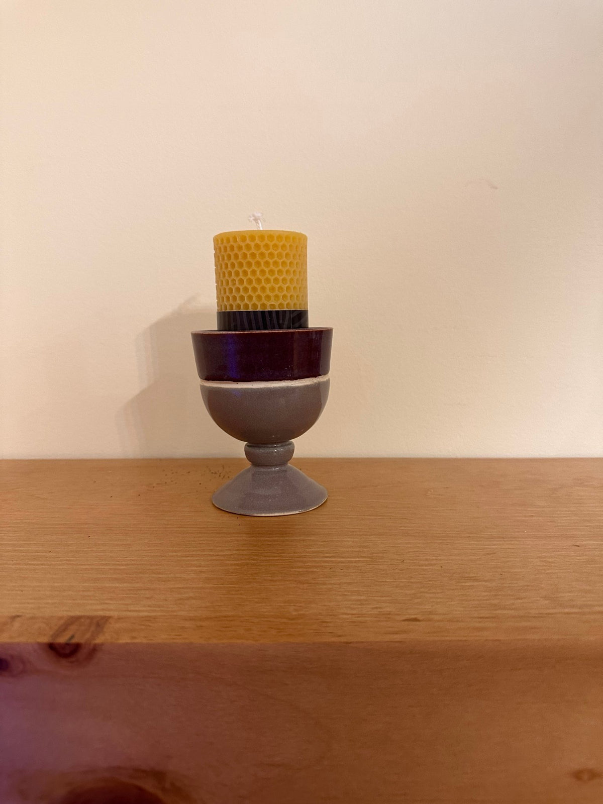 Candle Chalice - includes beeswax pillar