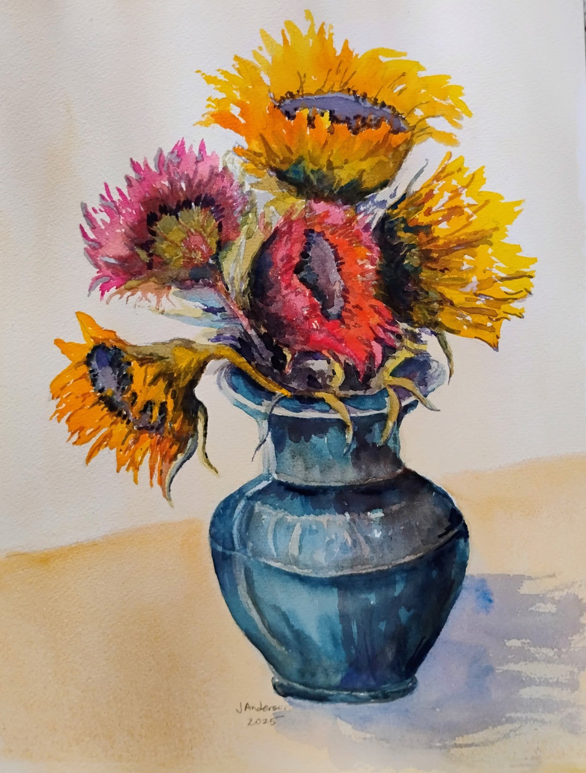Mini framed magnet by Joyce Maura Anderson