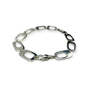 Geo Shapes Bracelet by Zina Sterling Silver