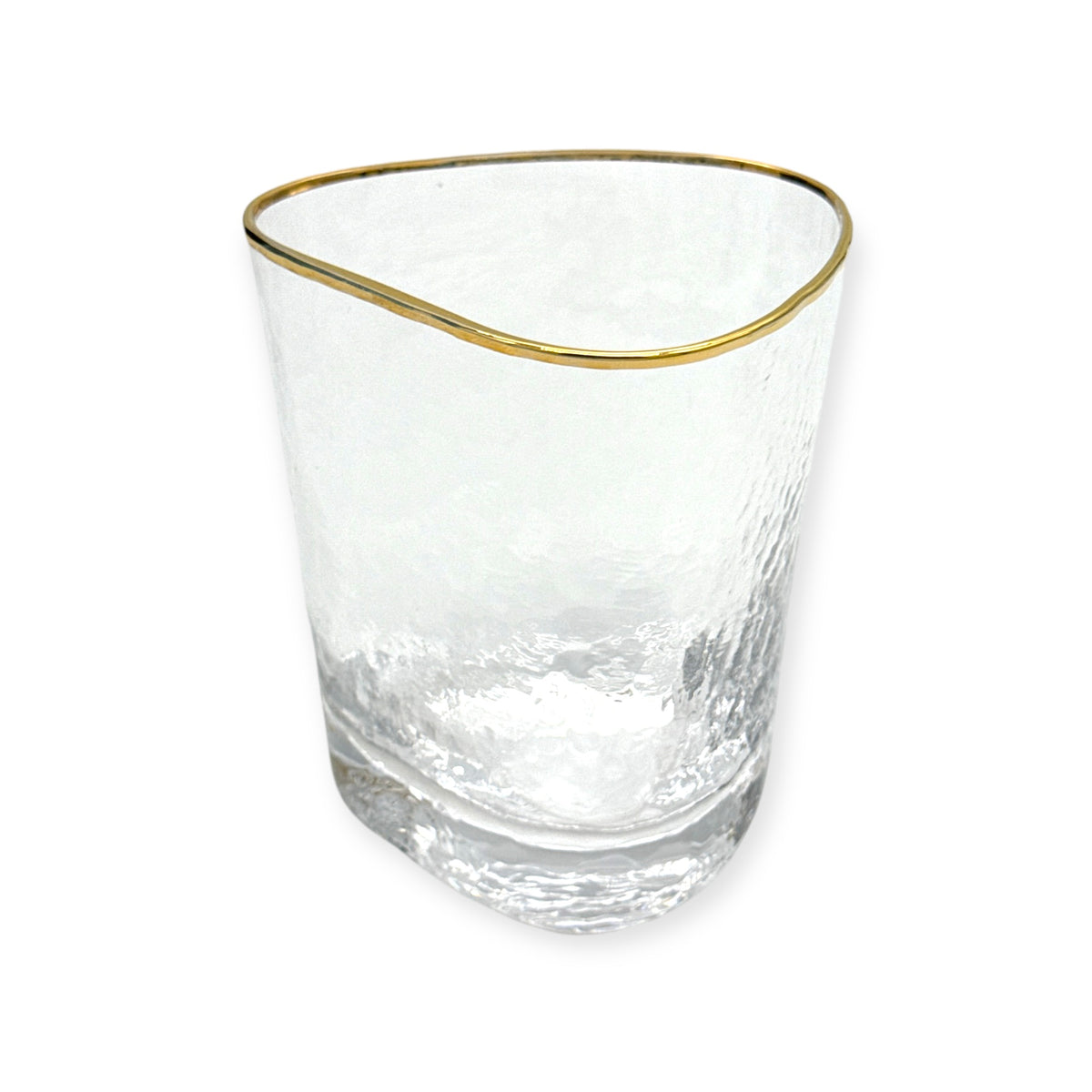 Triangular Double Old Fashioned Glass by Zodax
