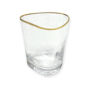 Triangular Double Old Fashioned Glass by Zodax