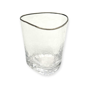Triangular Double Old Fashioned Glass by Zodax