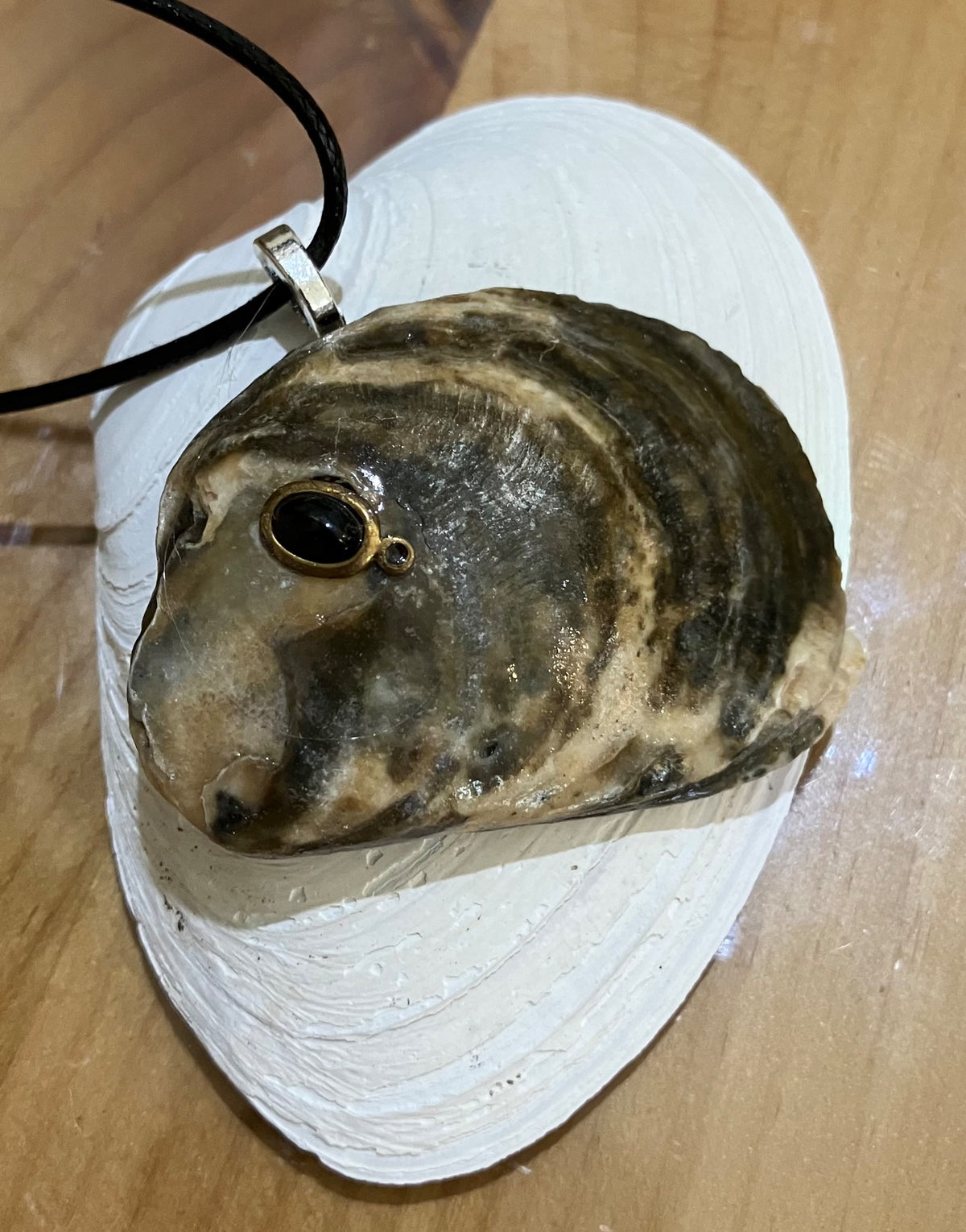 Seal necklace by Tonya Arnold