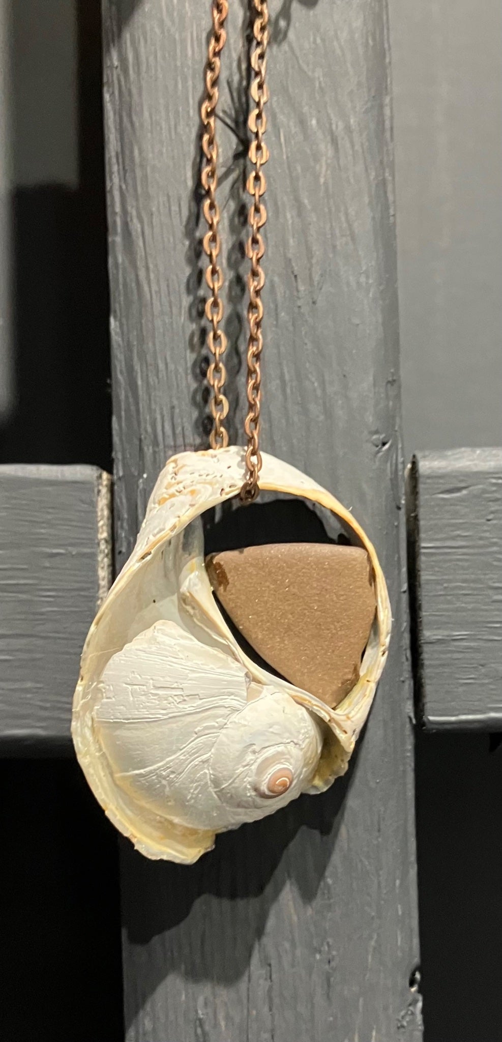 necklace - shell collection by Tonya Arnold
