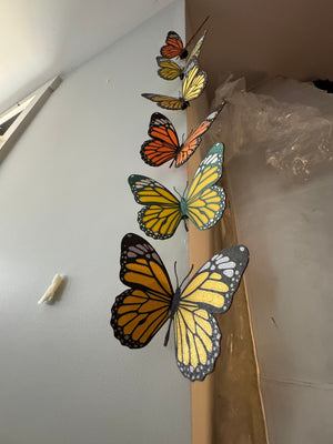 Butterfly Magnet 3″ × 3″ by This Rad Life