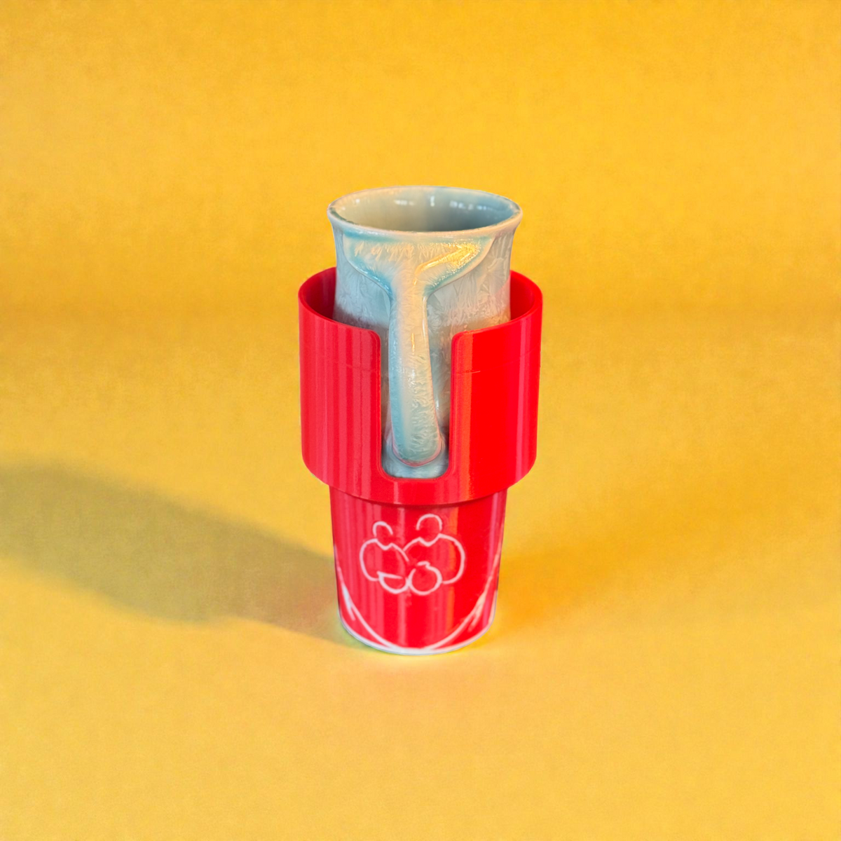 Biodegradable Car Mug Holder & Bin by This Rad Life