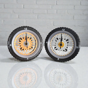 Wheely Tire’d Clock by This Rad Life