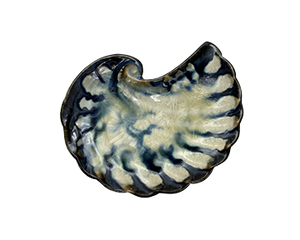 Crescent Shell by Edgecomb Potters