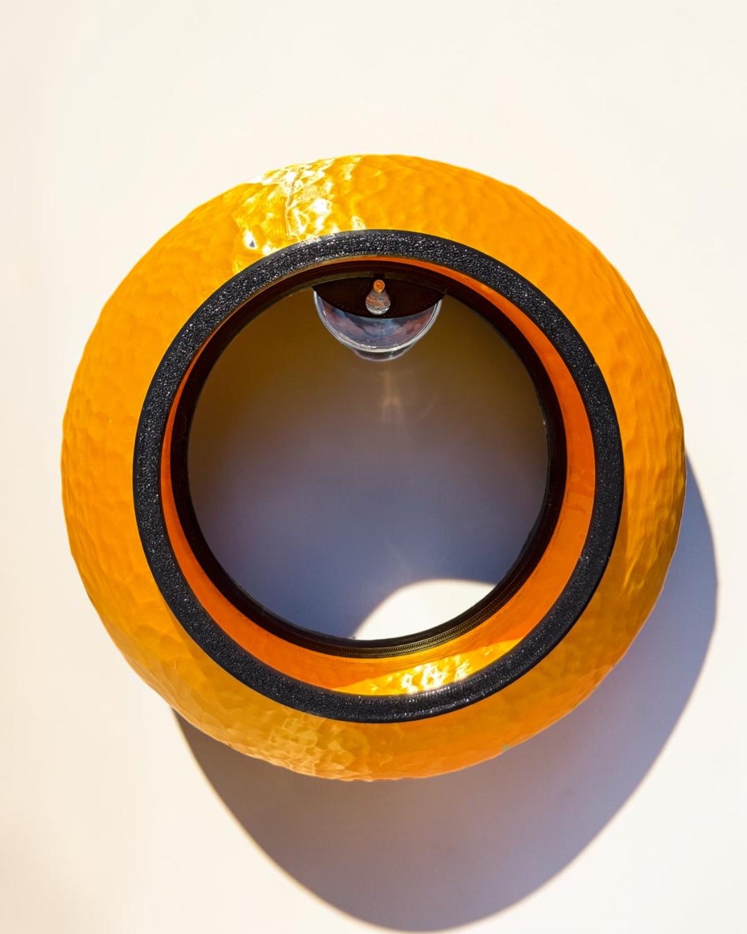 Hammered Round Bird Feeder by This Rad Life