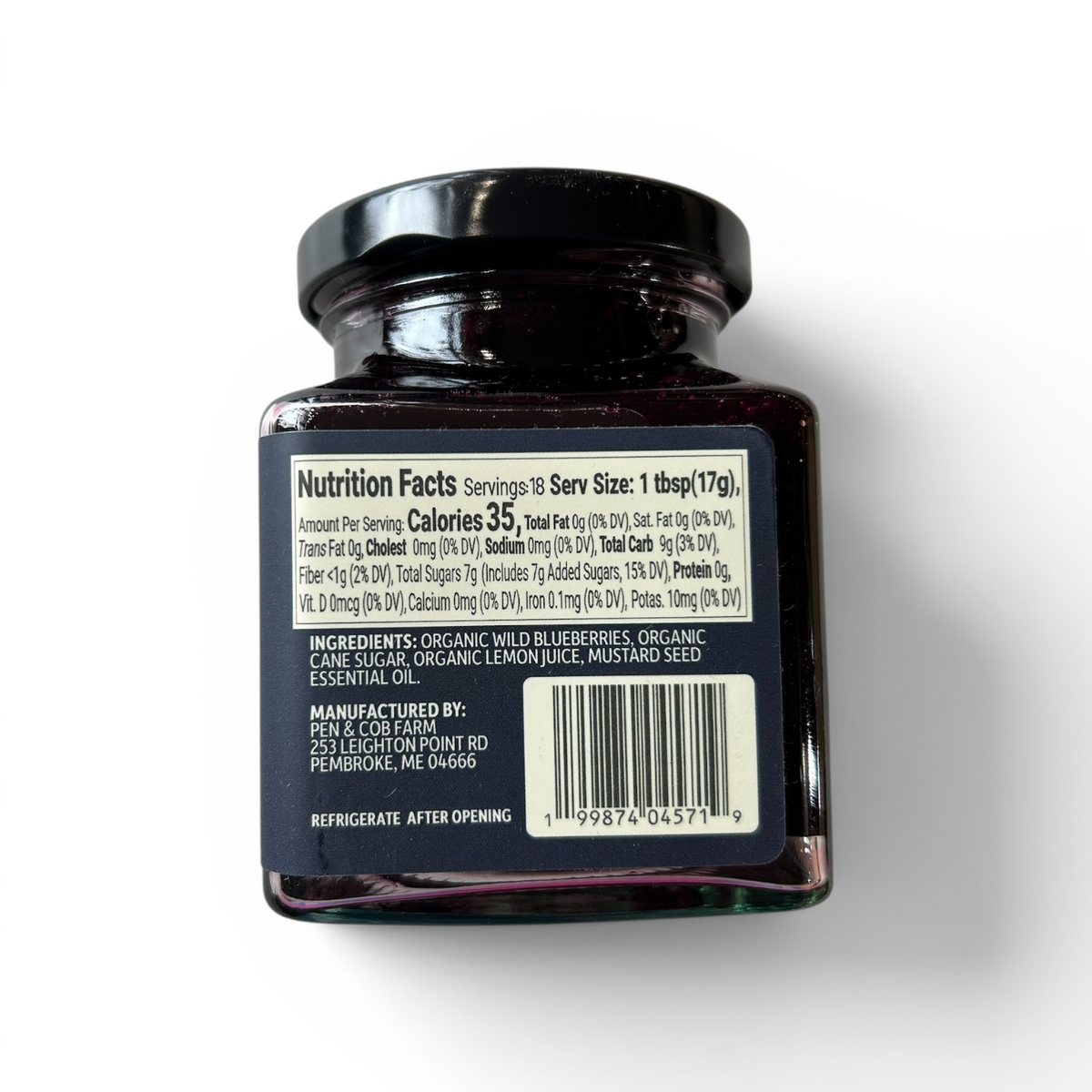 Wild Blueberry Mostarda by Pen & Cob