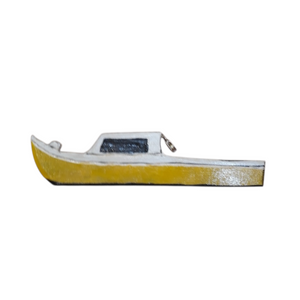 Small Lobster Boat 1 by Jeannie Laub