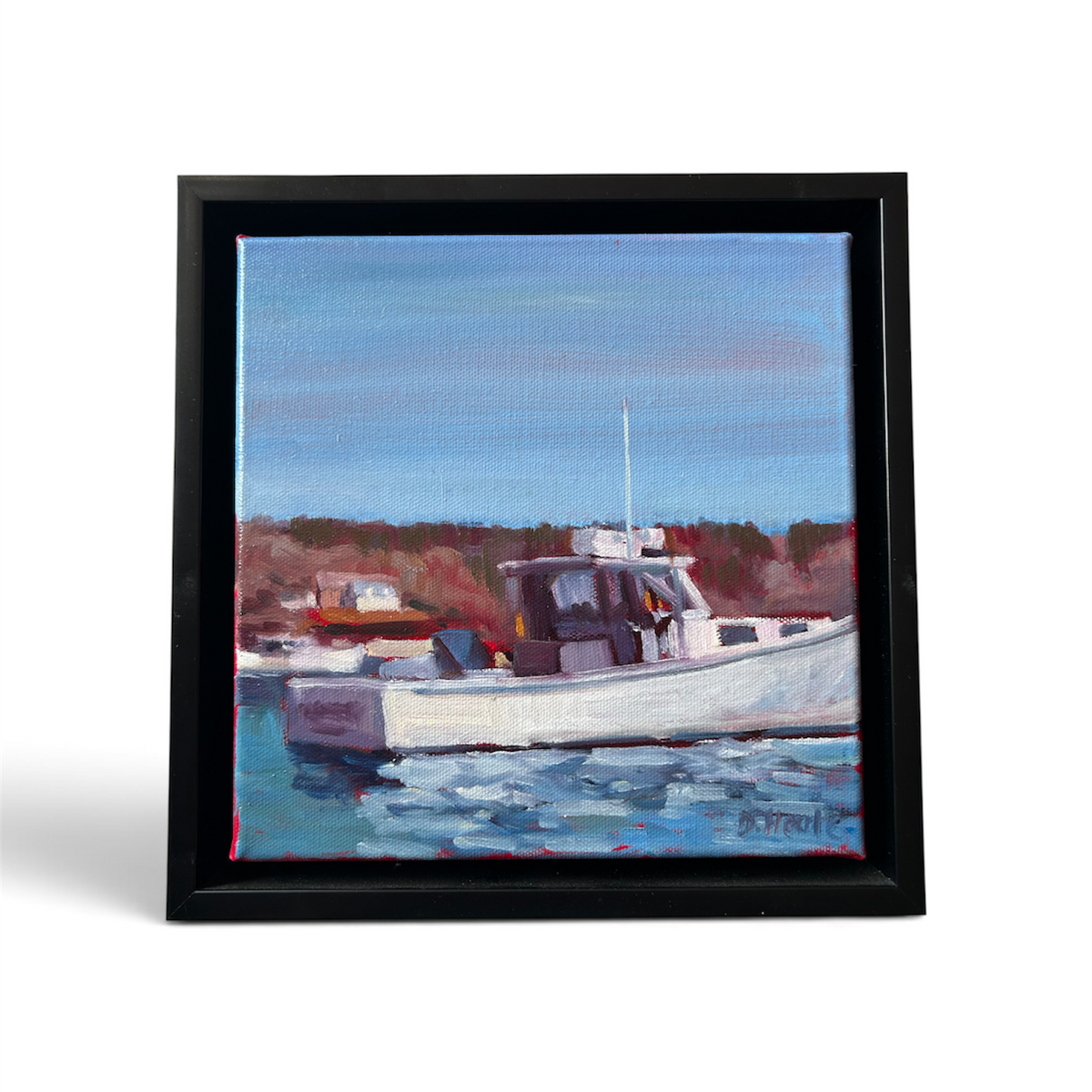 White Boat Friendship by Annie Houle