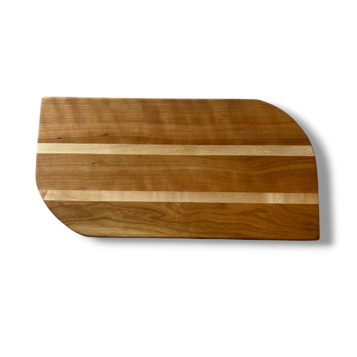Small Cherry and Rock Maple Cutting Board by Matt Johnson