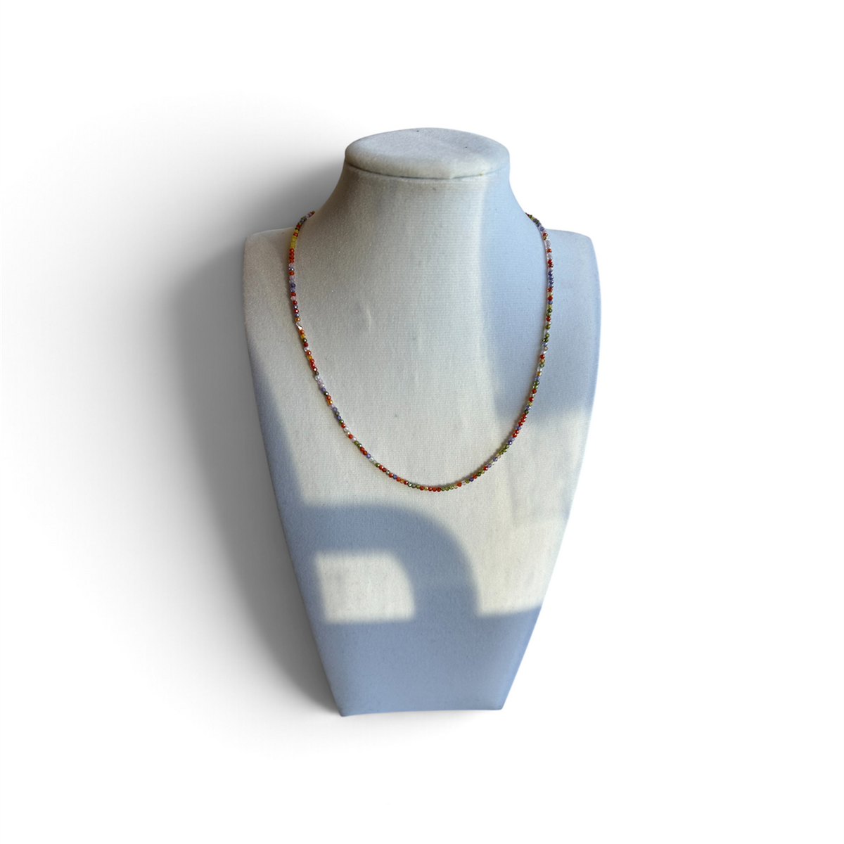 Colored CZ Strand by Nance Trueworthy