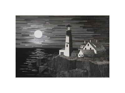 Portland Head, Cape Elizabeth - Print by Nancy Houlihan