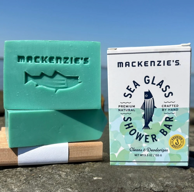 Sea Glass Shower Bar by MacKenzie's Fisherman