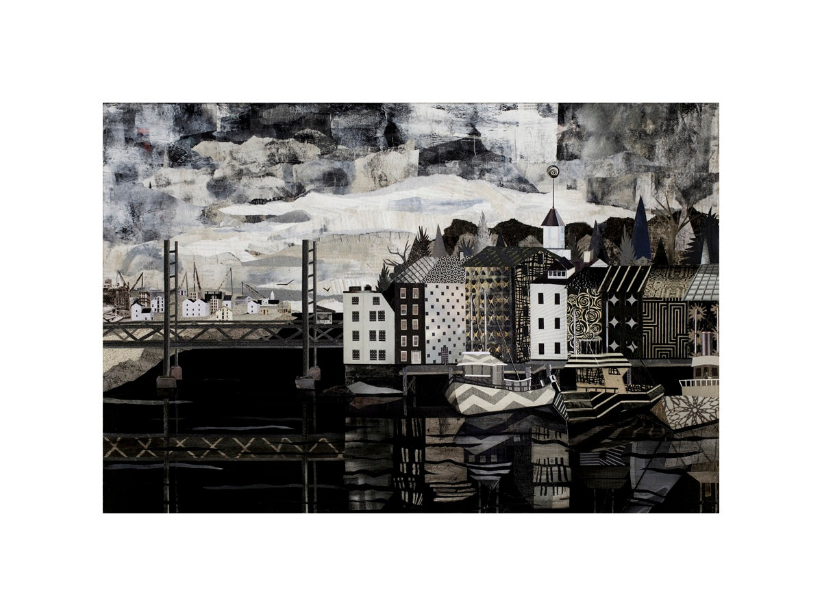 The Bridge-Print by Nancy Houlihan