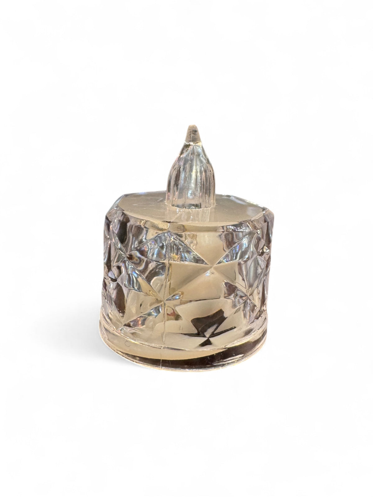 Crystal LED Tea Light Candles by Maine Pottery Co.