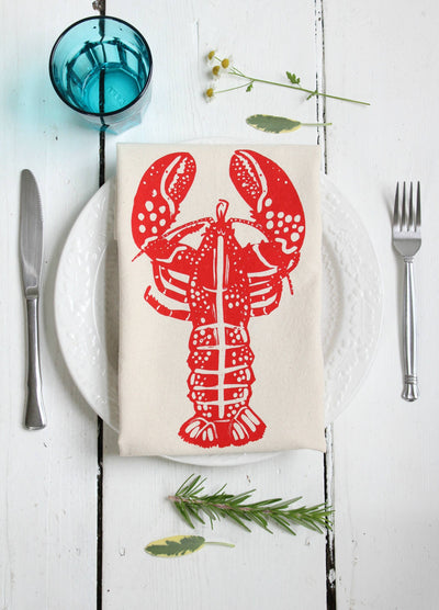 Lobster Tea Towel