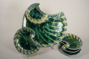 Crescent Shell Dish by Edgecomb Potters