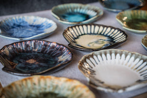 Shell Plate by Edgecomb Potters
