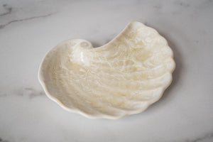 Crescent Shell Dish by Edgecomb Potters