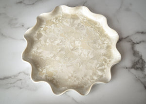 Cake Plate by Edgecomb Potters