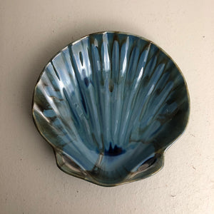 Shell Platter Pottery by Edgecomb Potters
