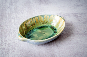 Small Handled Server Pottery by Edgecomb Potters