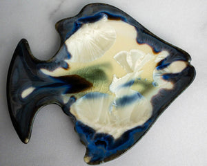 Little Fish Spoon Rest by Edgecomb Potters