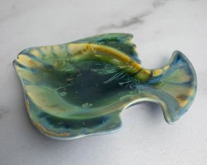 Little Fish Spoon Rest by Edgecomb Potters