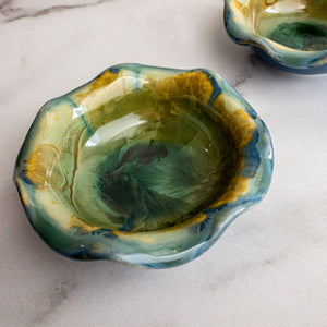 Mini Ruffle Bowl by Edgecomb Potters