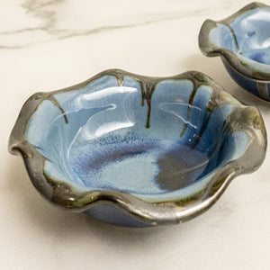 Mini Ruffle Bowl Pottery by Edgecomb Potters
