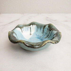 Mini Ruffle Bowl Pottery by Edgecomb Potters
