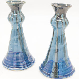 Candlesticks Medium, pair Pottery by Edgecomb Potters