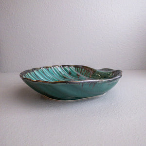 Shell Platter Pottery by Edgecomb Potters