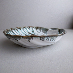 Shell Platter Pottery by Edgecomb Potters